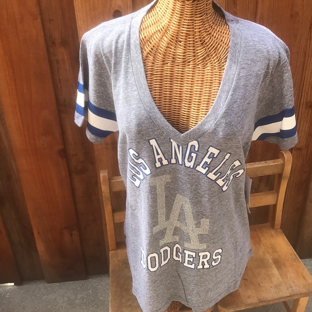 shirt. large. Los Angeles Dodgers. Rhinestone
